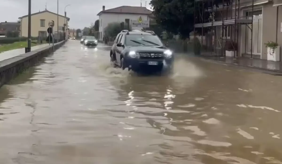 На Италию обрушились ливни (ВИДЕО)