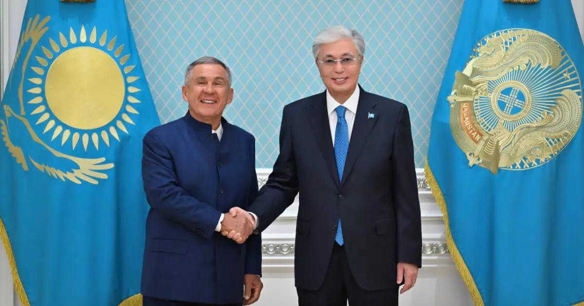   Тоқаев Татарстанның Қазақстандағы бастамаларын қолдайтынын айтты   