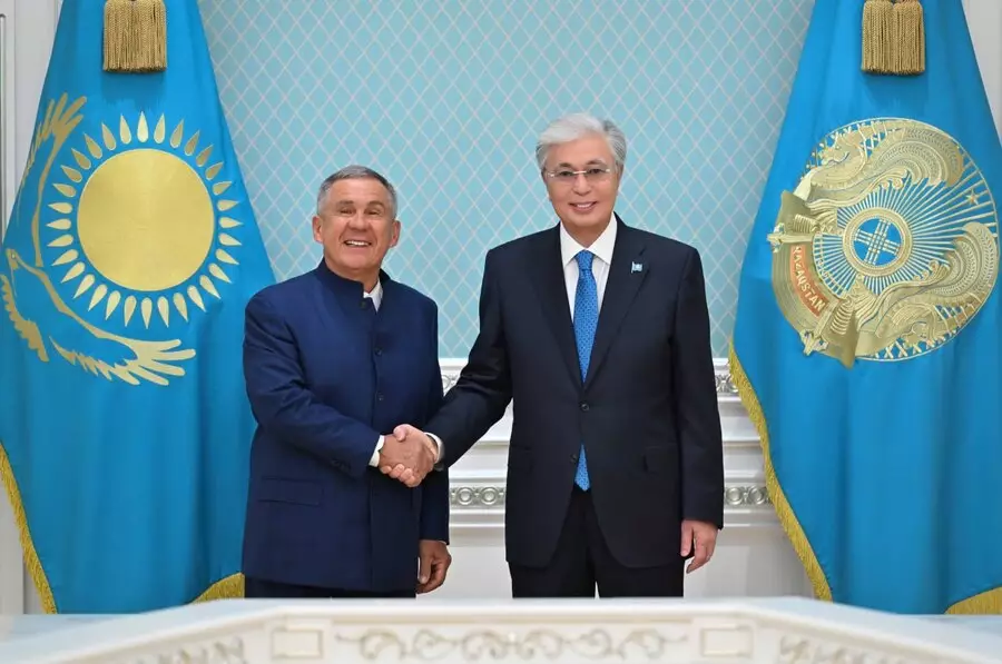 Мемлекет басшысы Татарстан Республикасының Раисы Рустам Миннихановпен кездесу өткізді 