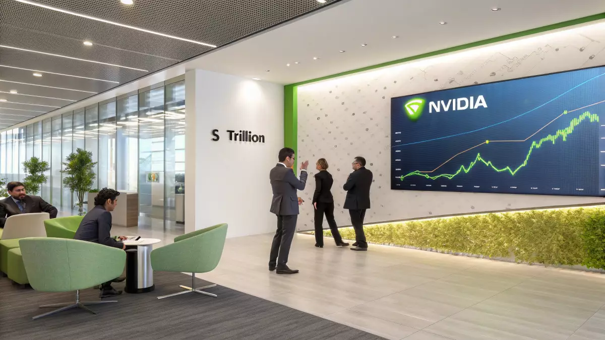 Nvidia стала первой компанией с рыночной капитализацией $5 трлн благодаря ИИ