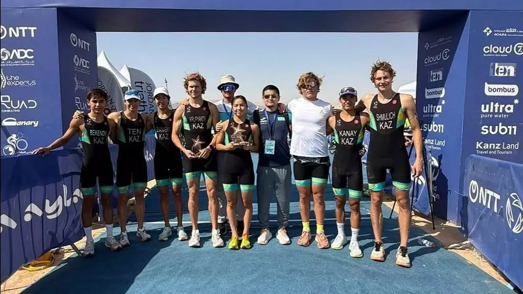 Қазақстандық триатлоншылар Азия чемпионатында екі медаль иеленді