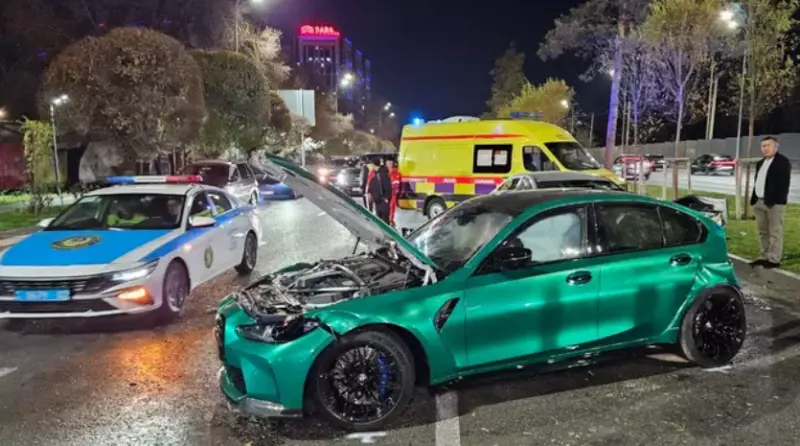 Пробки и авария: на дорогах Алматы образовался хаос