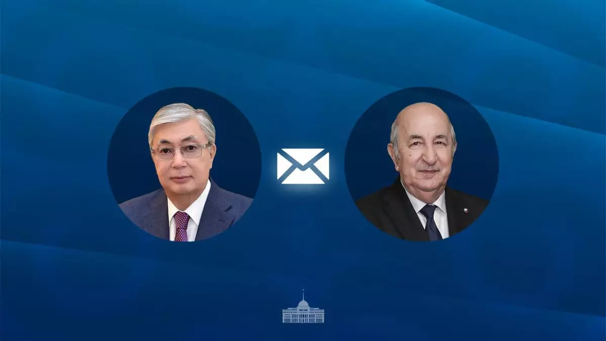 Тоқаев Алжир президентін құттықтады