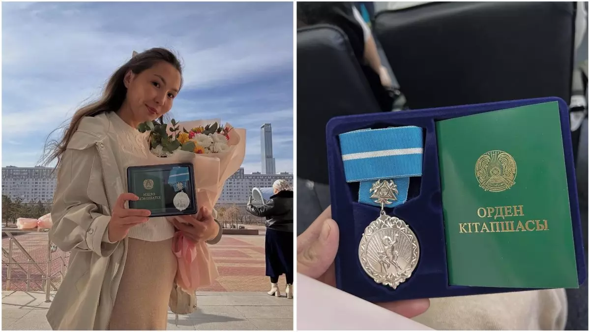 Елордалық 26 жастағы әйел алты баланы дүниеге әкеліп, «Күміс алқа» алды (ВИДЕО)