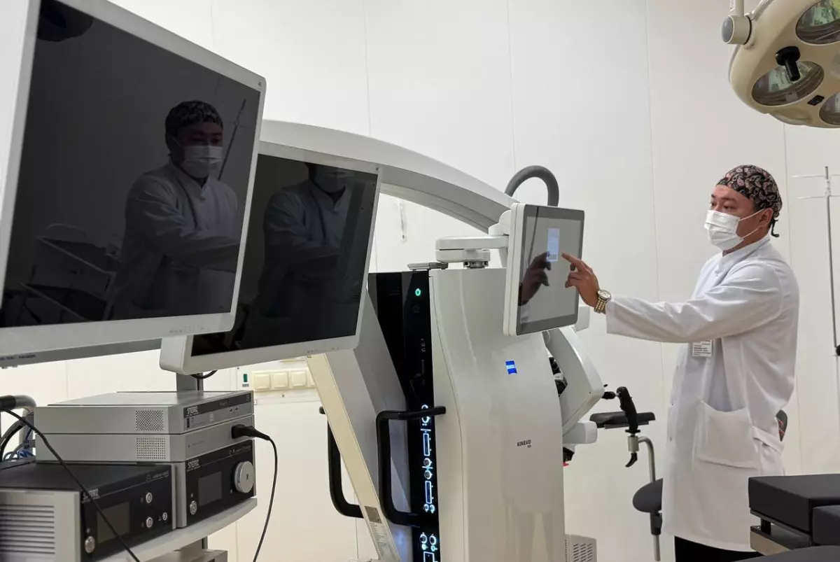 В Акмолинской области открыто новое отделение челюстно-лицевой хирургии для детей