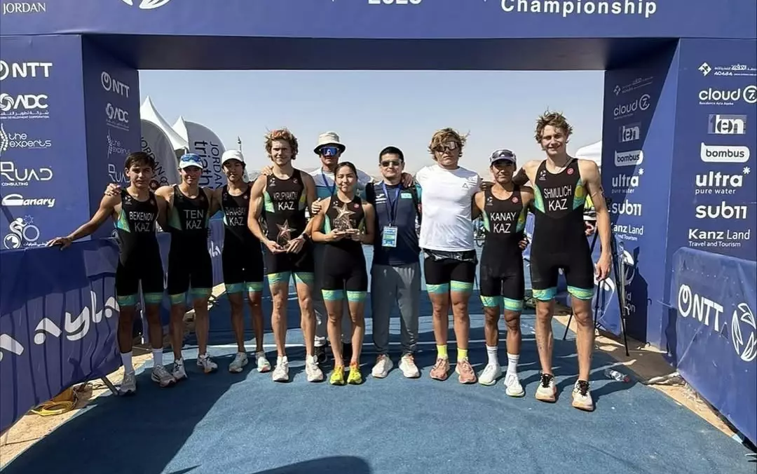 Казахстан завоевал две медали на чемпионате Азии по триатлону