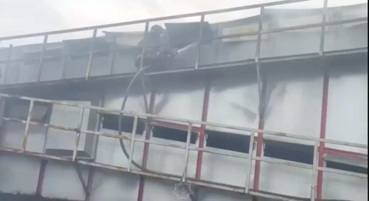 Пожар в агропредприятии: в ВКО огонь охватил территорию ТОО