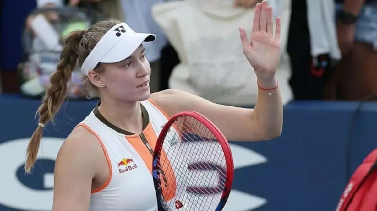 Елена Рыбакина разгромила американку на старте Итогового турнира WTA
