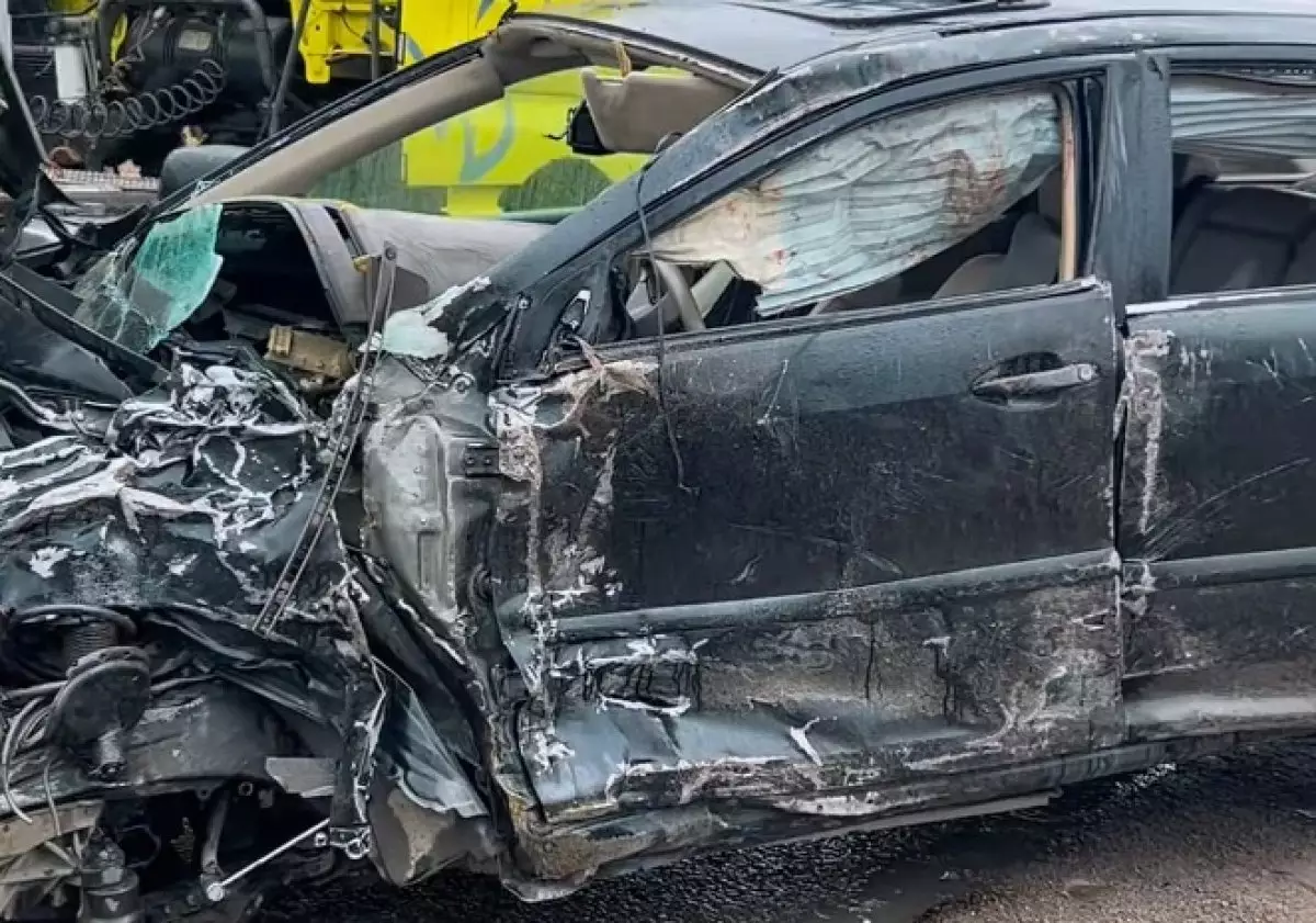 Алматы – Бішкек тасжолында үш көлік соқтығысты: зардап шеккендер бар