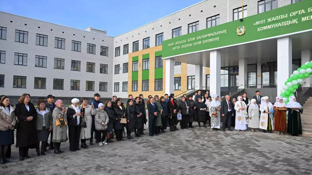Абай облысының Аягөз ауданында 600 орындық мектеп ашылды