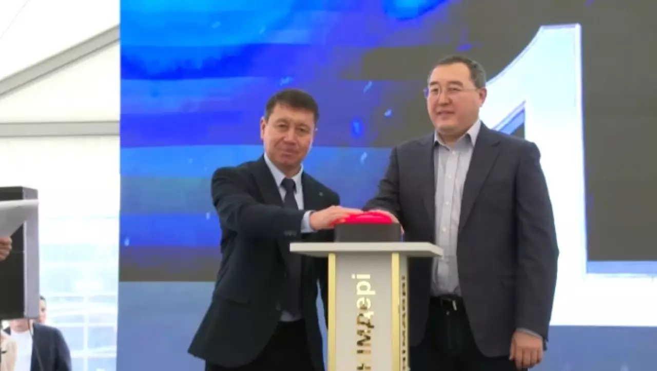 Завод по глубокой переработке зерна запустили в Конаеве