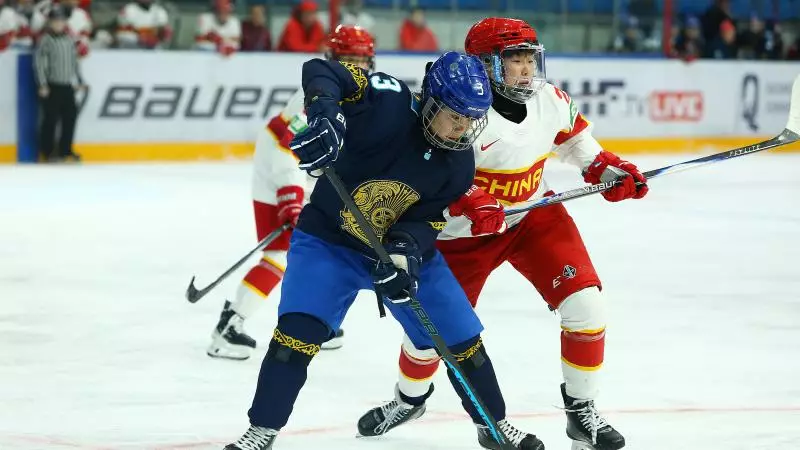 Хоккейден Қазақстан әйелдер құрамасы Қытайға есе жіберді