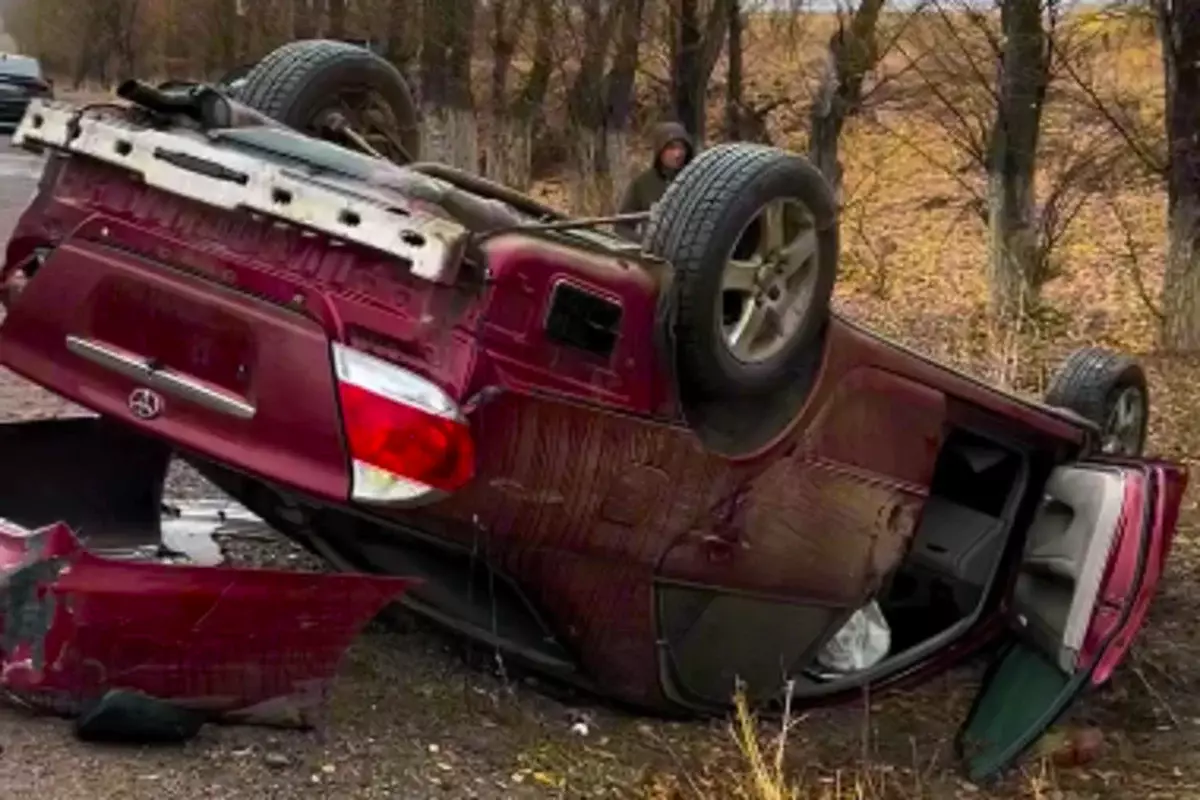 Жуткое ДТП на трассе Алматы–Бишкек: есть пострадавшие (ВИДЕО)