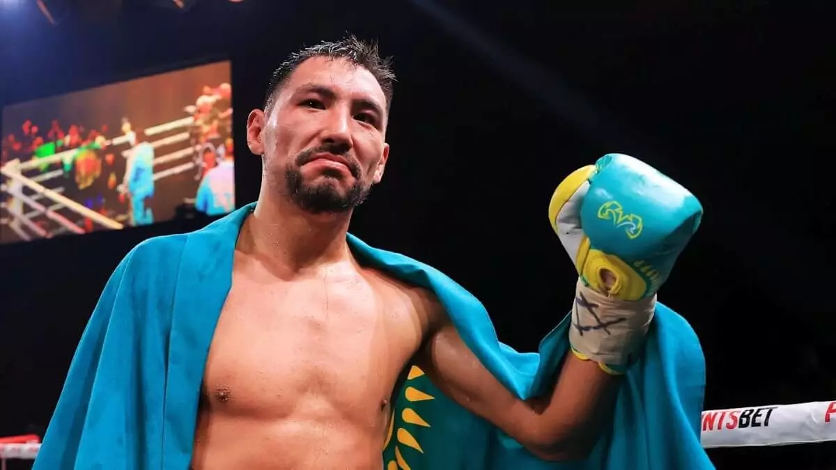 Чемпион мира присудил Алимханулы третий титул в боксе