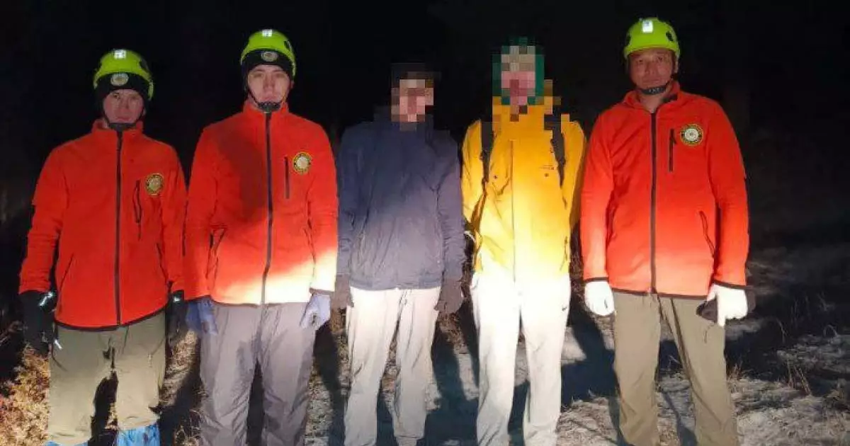  Алматы тауларында екі жасөспірім құтқарылды 