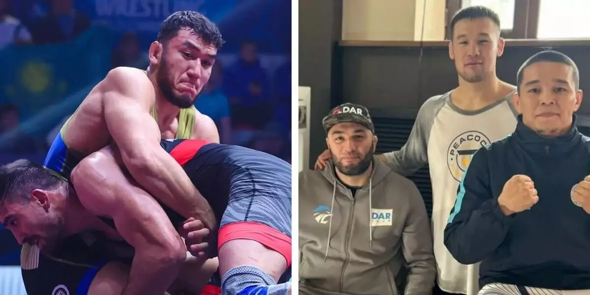 Тренер Рахмонова прокомментировал спад исторического для Казахстана борца