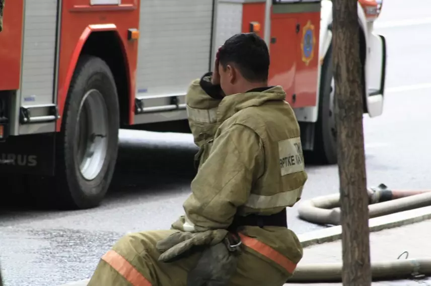 Пожар в магазине в Алматы ликвидирован