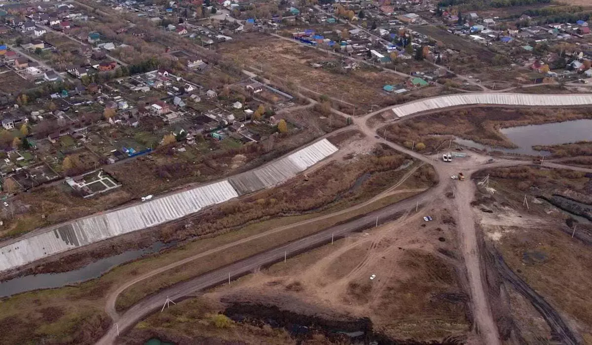 На реконструкцию дамбы в СКО правительство выделило 1,4 млрд тенге (ФОТО)