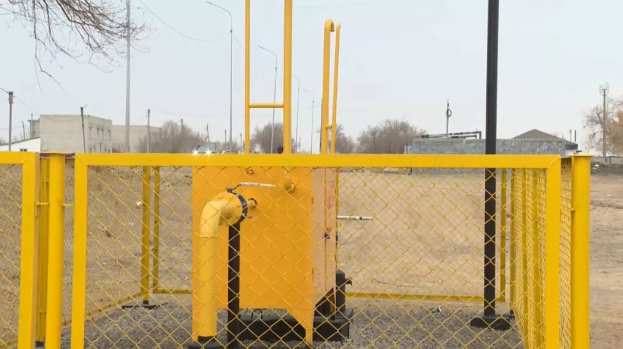 Новый газопровод провели в области Улытау