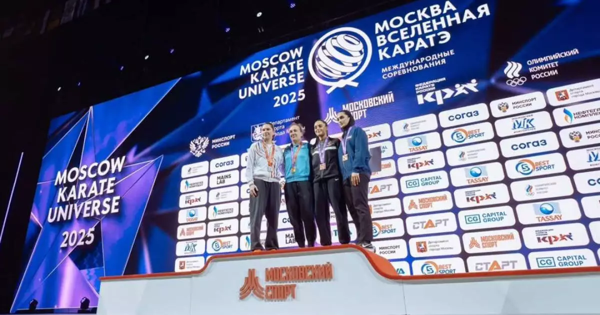  Каратэші Софья Берульцева халықаралық турнирдің 3 дүркін жеңімпазы атанды 