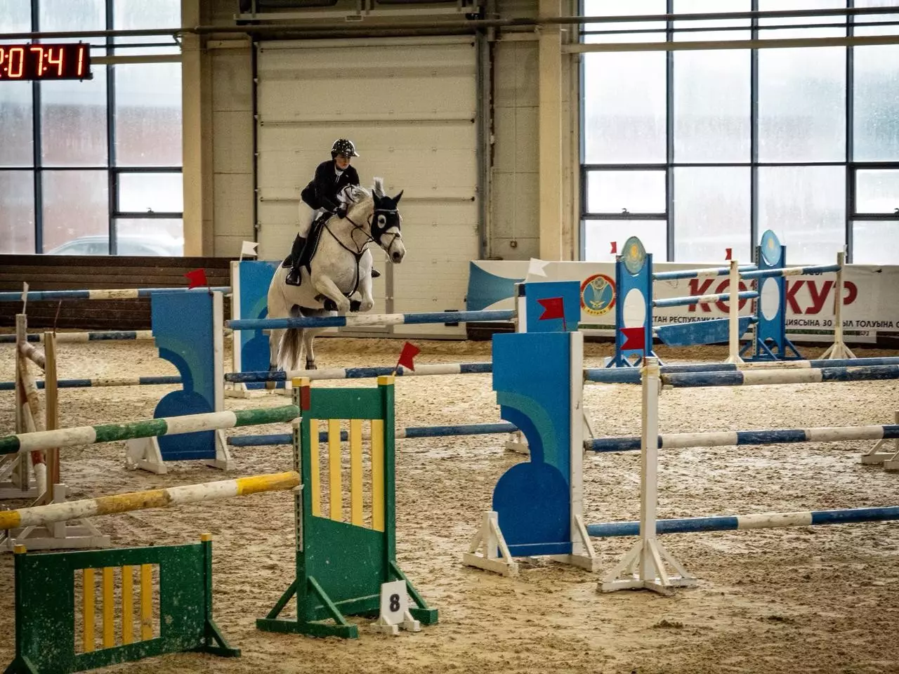 Названы победители чемпионата Казахстана по конкуру