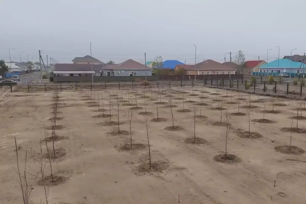 В Атырау появится новый парк с детскими и спортивными зонами
