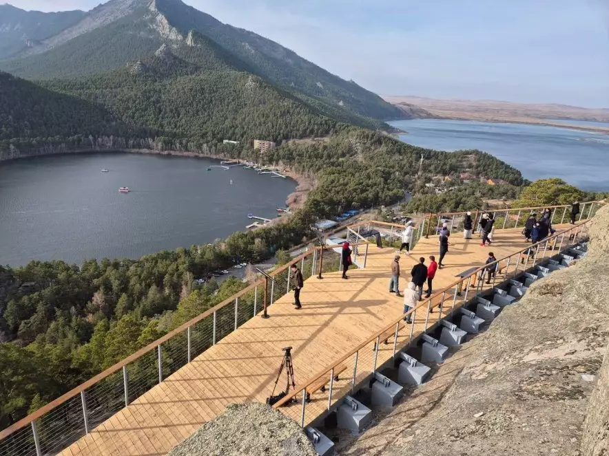 Бурабай ұлттық паркінде 7 шолу алаңы ашылды