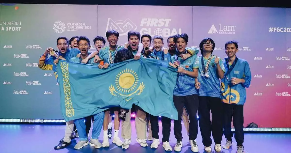  Қазақстандық оқушылар робототехникадан төртінші рет әлем чемпионы атанды 