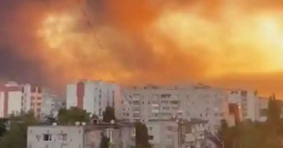  Ресей Украинаға соққы жасады: Полтава маңындағы газ нысанында өрт шықты 