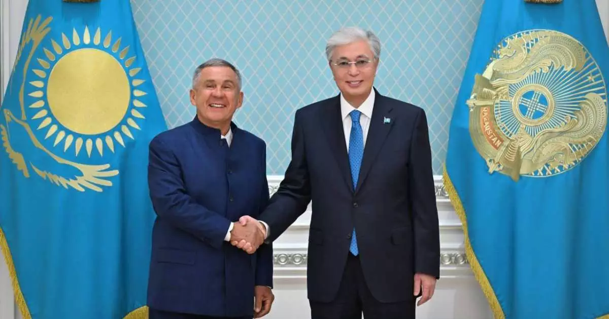  Мемлекет басшысы Татарстан Республикасының Раисы Рустам Миннихановпен кездесу өткізді  