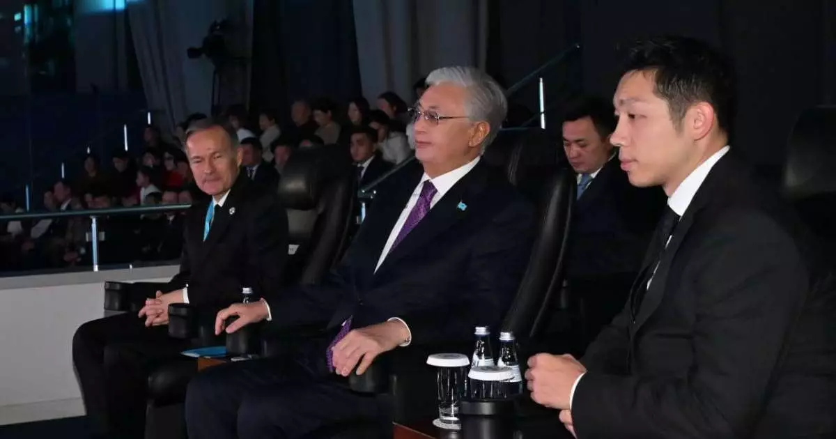  Тоқаев үстел теннисінен Президент кубогына барды 