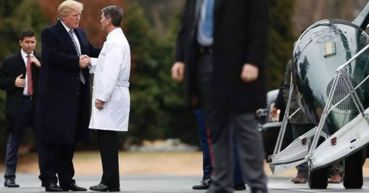  Трамп МРТ-дан өтті 