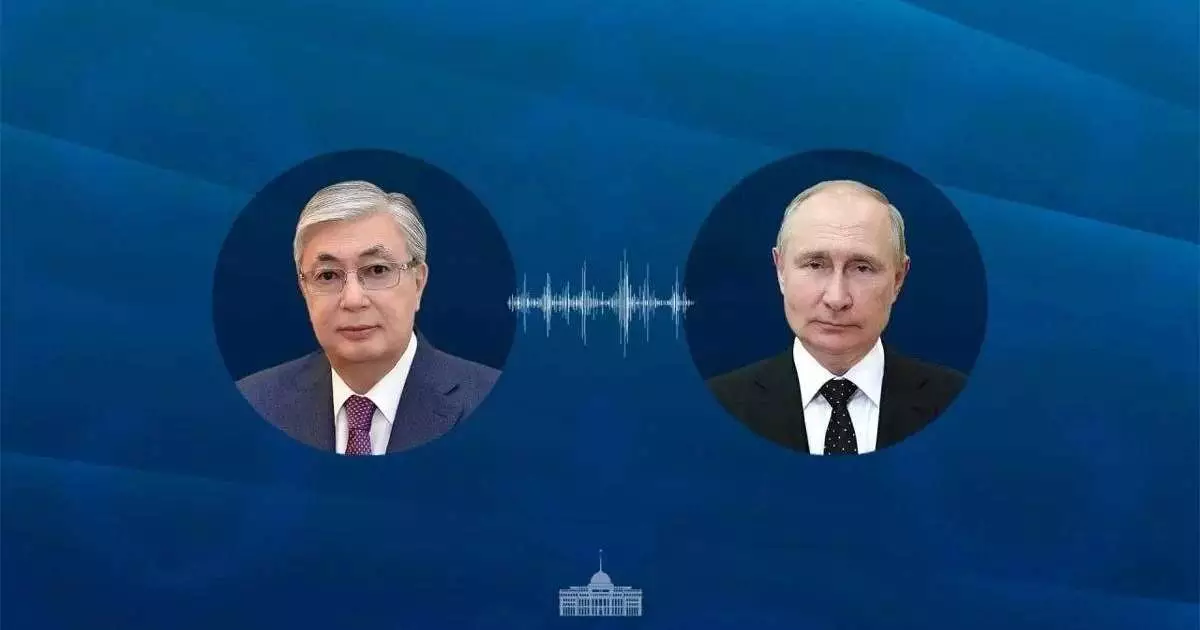  Тоқаев Путинмен телефон арқылы сөйлесті 