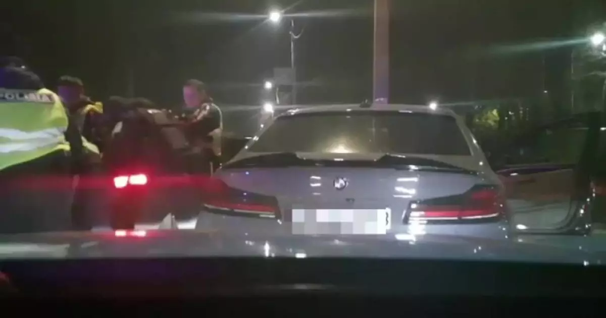  Погоню за пьяным водителем в Таразе показали полицейские 