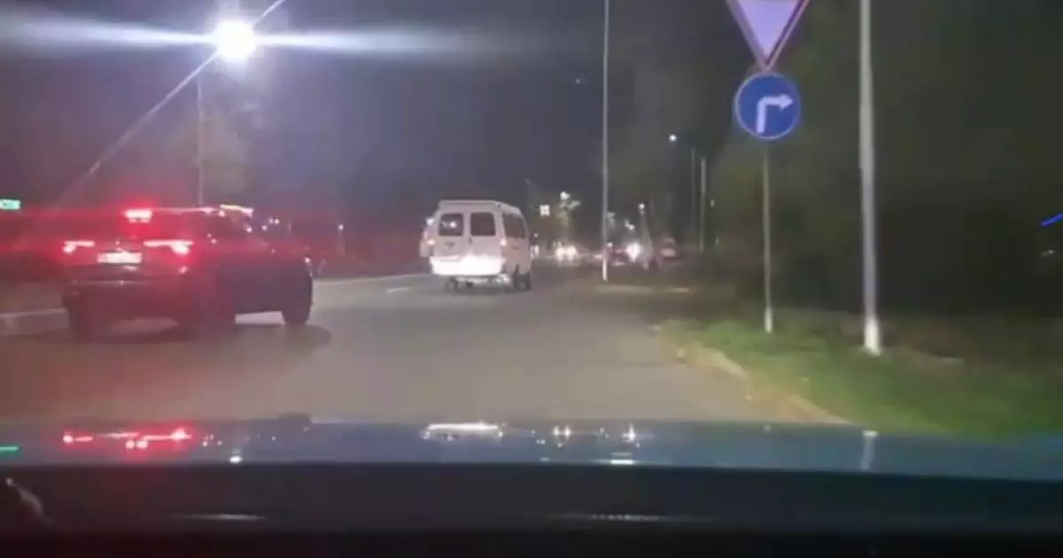  Таразда мас жүргізуші полицейлерден қашпақ болған 