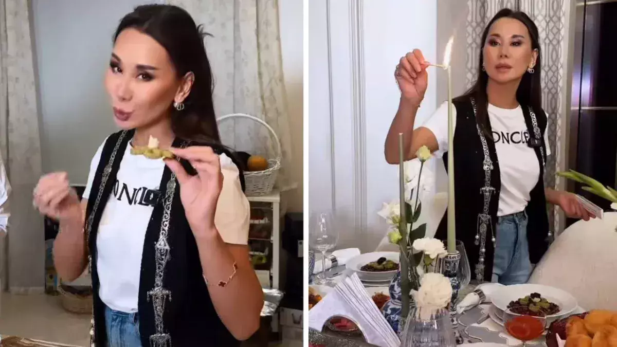 Динара Сәтжан тағы да үйін көрсетіп мақтанды