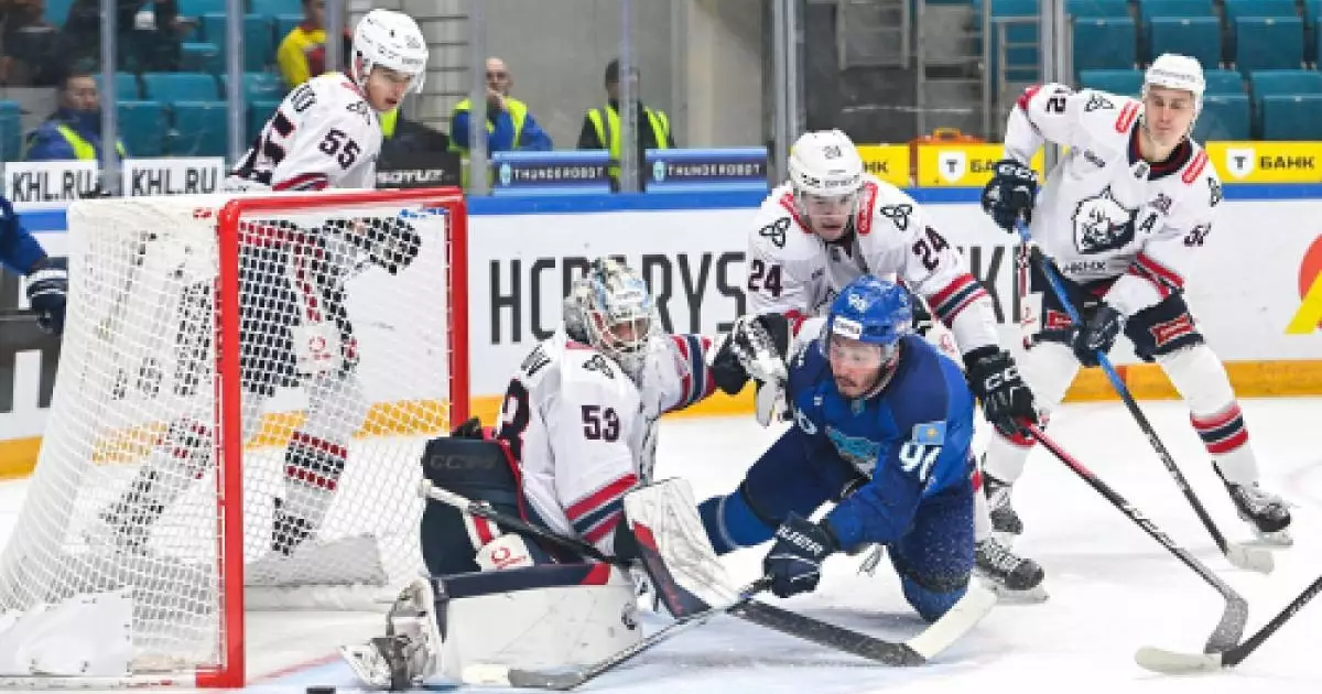  ҚХЛ: «Барыс» өз алаңында «Нефтехимиктен» жеңілді 