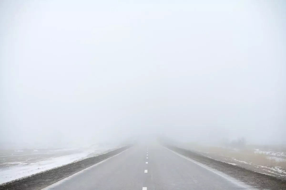 Из-за сильного ухудшения погоды МВД обратилось к казахстанским водителям
