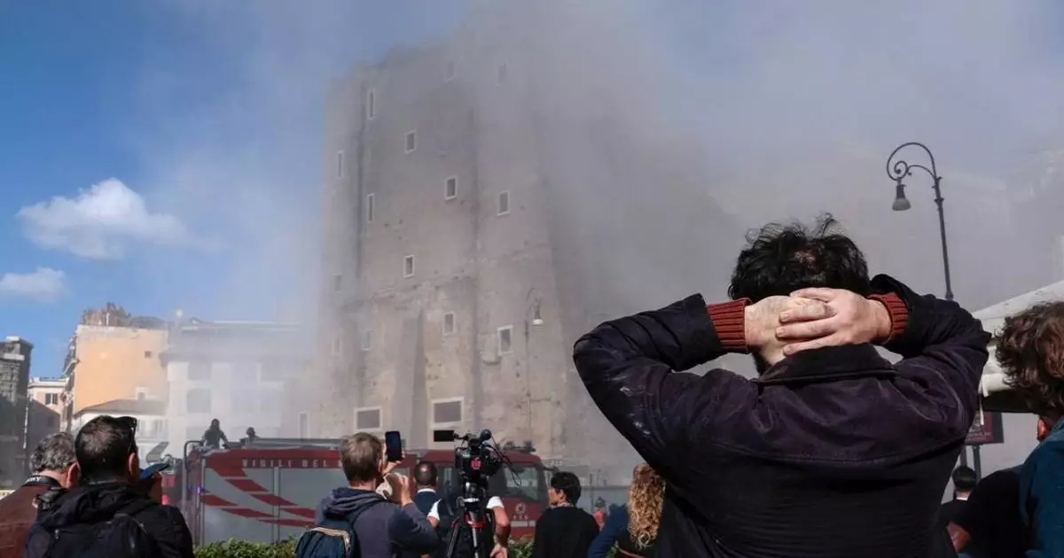  Римде XIII ғасырда салынған ғимарат опырлып түсті, қаза болғандар бар 