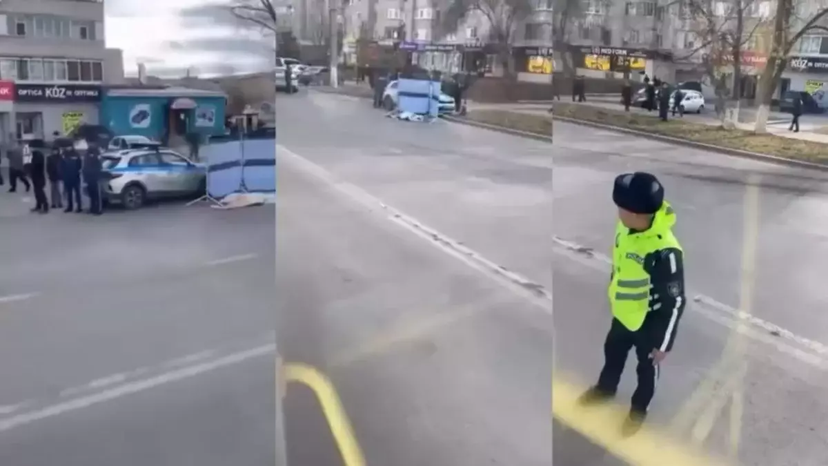 Ақтөбеде жолды кесіп өтпек болған 17 жастағы студентті көлік қағып өлтірді
