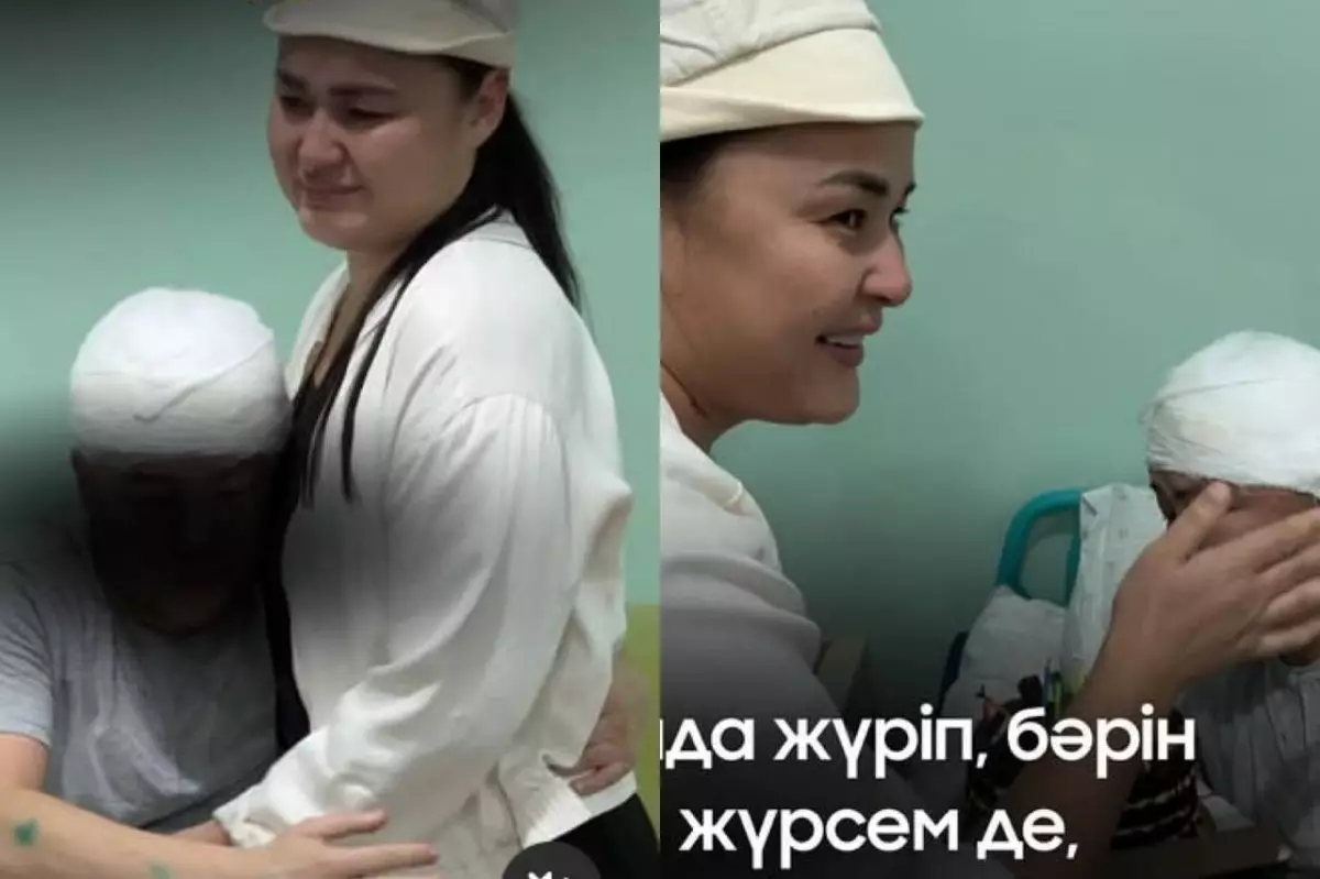 «Екінші әйелі емес, Мөлдір қарады»: Желіде Тұрсынбектің ота жасағаннан кейінгі фотосы тарады