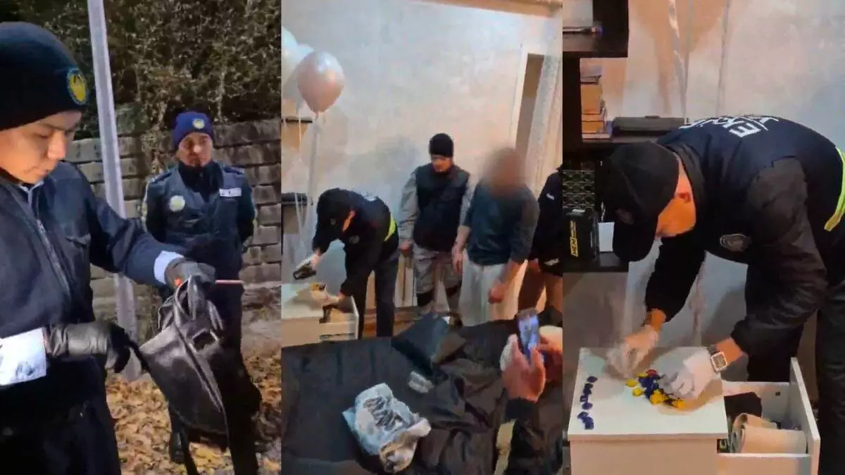 20-летнего владельца наркомагазина задержали в Карагандинской области (ВИДЕО)