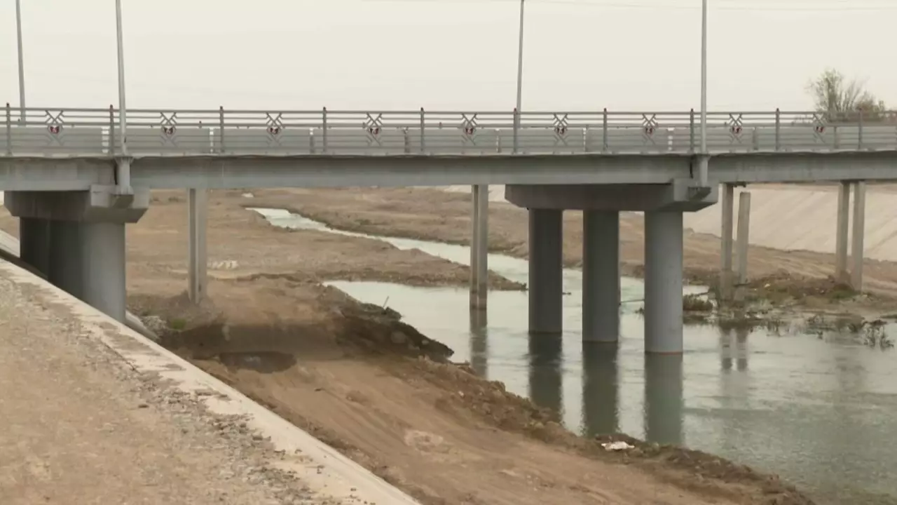 Шымкентте Бадам өзенінің жағалауын нығайту жүріп жатыр