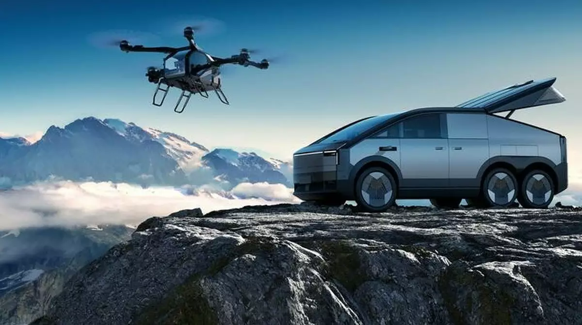 Будущее наступило: в Китае начали собирать летающие автомобили