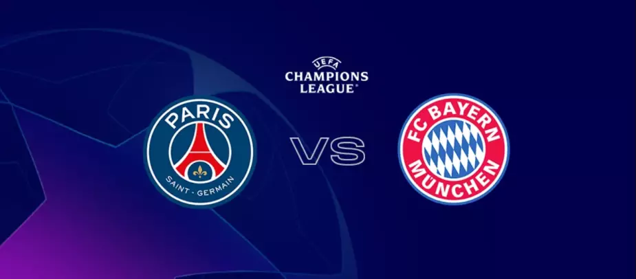 Прямая трансляция матча Лиги чемпионов ПСЖ - "Бавария"