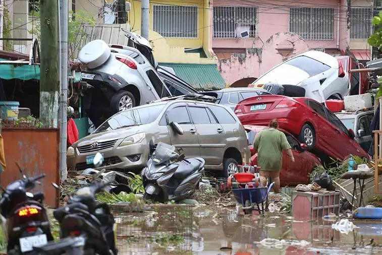 На Филиппины обрушился тайфун: есть погибшие