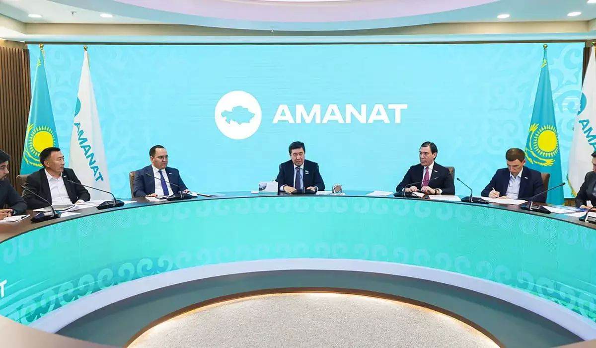 Проекты «AMANAT» работают на реализацию курса президента по построению Справедливого Казахстана