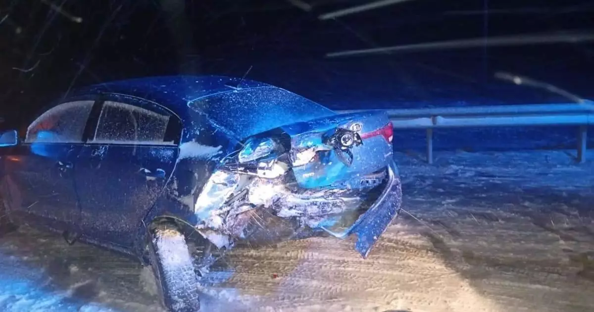  Астана – Петропавл тасжолында төрт көлік соқтығысты 