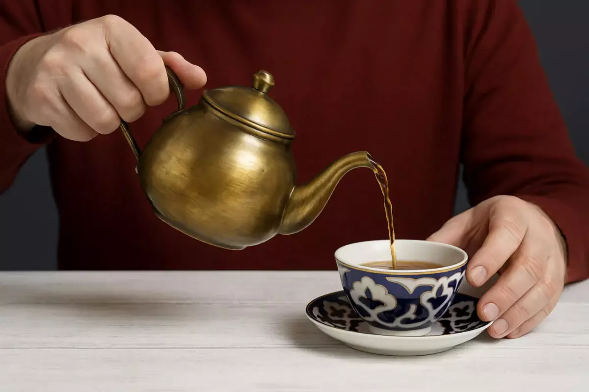 Мужчины Севера Казахстана покорили соцсети: убирают со стола, нянчат детей