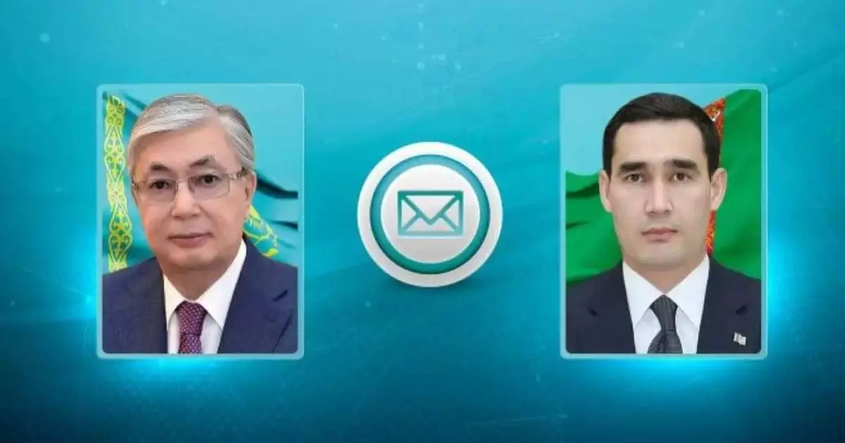  Тоқаев Түрікменстан президентін құттықтады 
